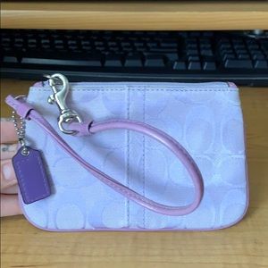Coach wristlet